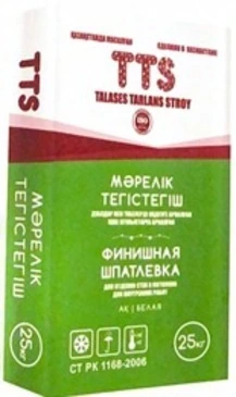 Мешок финишной шпатлёвки TTS