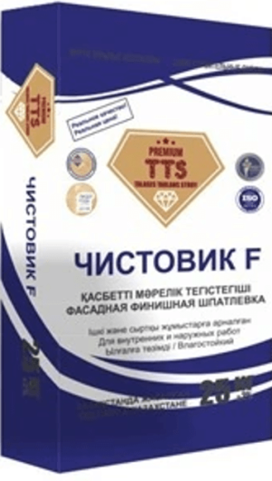 Мешок фасадной шпатлёвки ЧИСТОВИК F TTS Premium