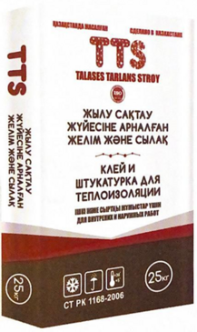 Мешок штукатурки-клея TTS для теплоизоляции